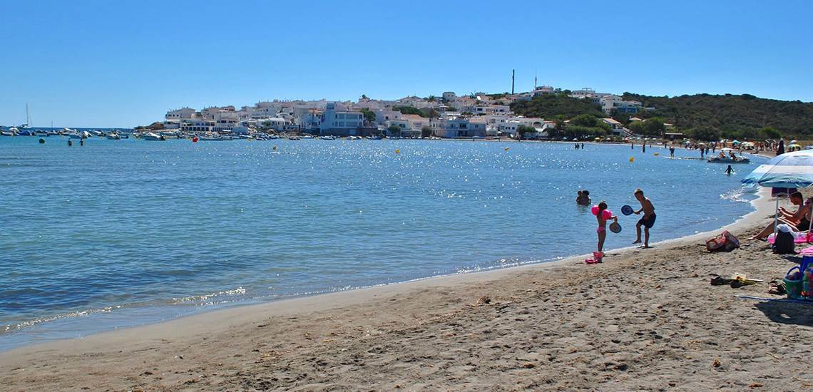 Playas familiares en Menorca (Baleares)